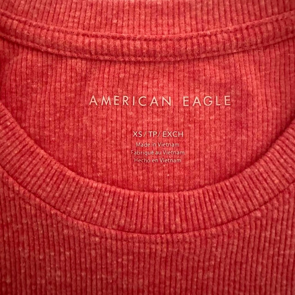 American Eagle Red tank top size xs